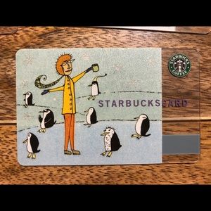 PENGUIN STARBUCKS CARD 2003 COLLECTIBLE RARE
